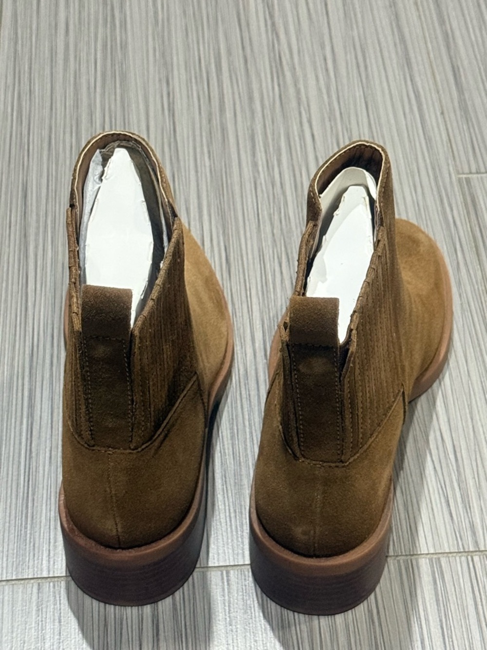 Dolce Vita BrownSuede Chelsea Ankle Boot Farlin size 8.5 - Picture 5 of 8